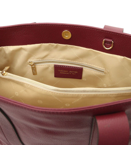 TL142415 – Callie - Soft leren shoulder bag