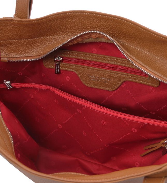 TL142230 – TL Bag - Soft leren shopping bag