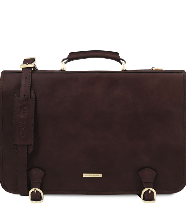 TL142073 – Ancona - leren messenger bag