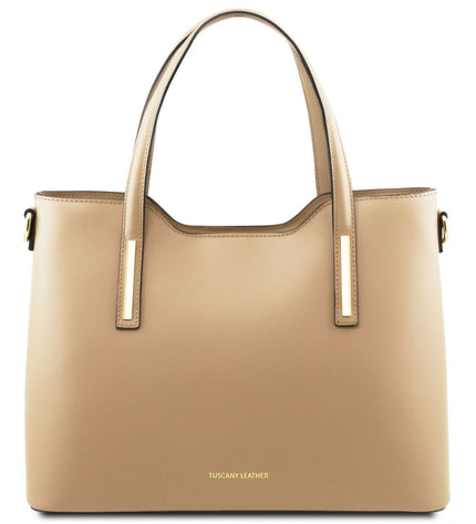 TL141412 – Olimpia - leren tote