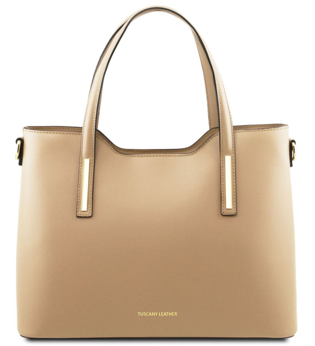 TL141412 – Olimpia - leren tote