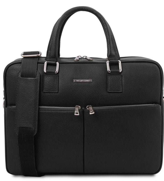 TL141986 – Treviso - leren laptop briefcase