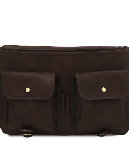 TL142073 – Ancona - leren messenger bag