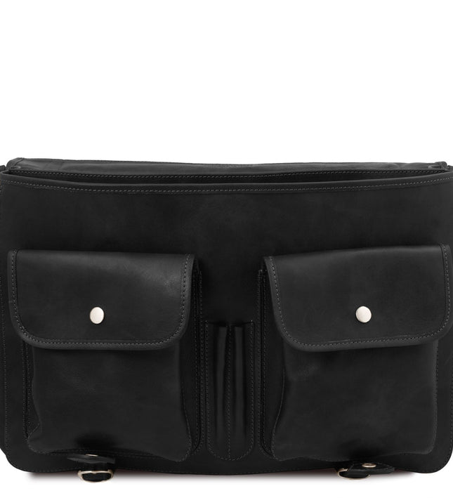 TL142073 – Ancona - leren messenger bag