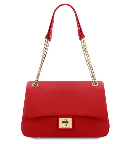 TL142353 – Elettra - Soft leren shoulder bag