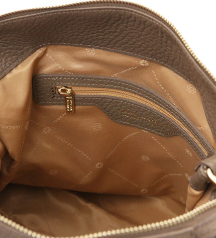 TL142385 – Amy - Soft leren shopping bag