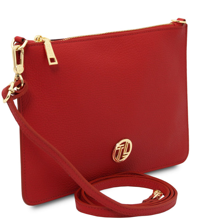 TL142461 – Diva - leren clutch with chain strap