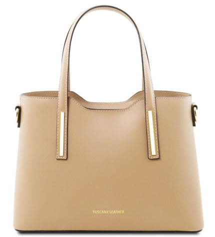 TL141521 – Olimpia - leren tote - Small size