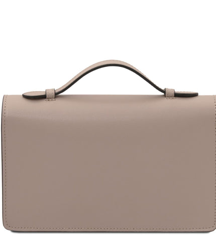 TL142505 – Opera - leren clutch with chain strap