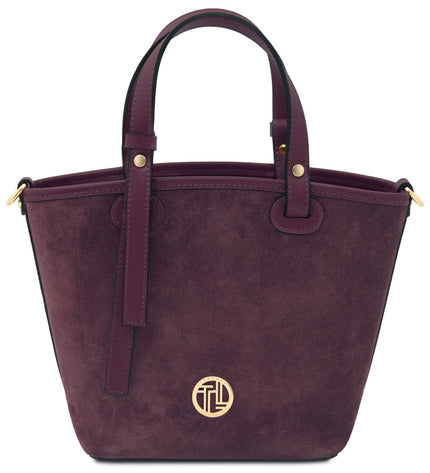 TL142261 – Glacette - Suede leren bucket bag