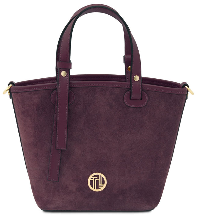 TL142261 – Glacette - Suede leren bucket bag