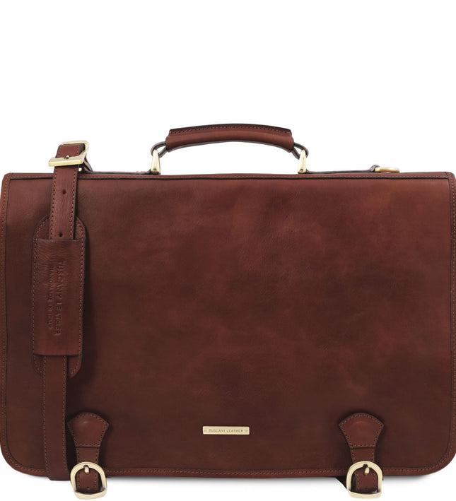 TL142073 – Ancona - leren messenger bag