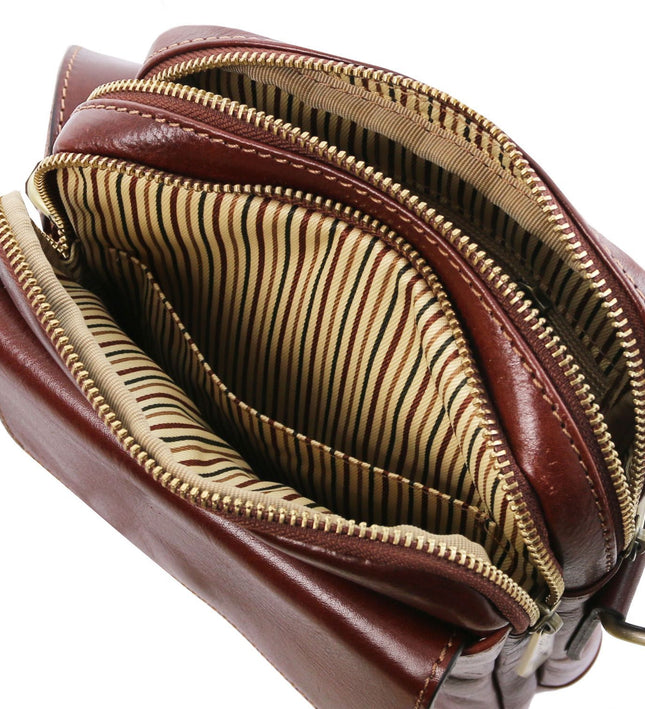 TL141915 – Larry - leren Crossbody Bag