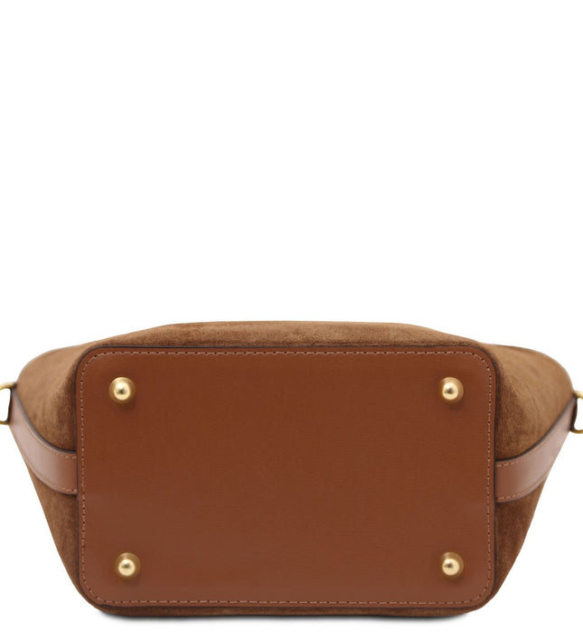 TL142261 – Glacette - Suede leren bucket bag