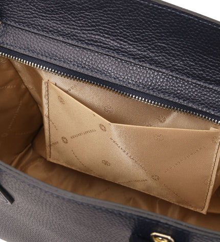 TL142507 – Origami - leren tote