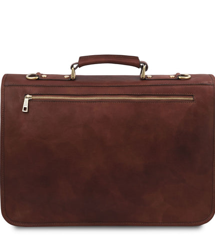 TL142073 – Ancona - leren messenger bag