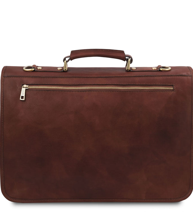 TL142073 – Ancona - leren messenger bag