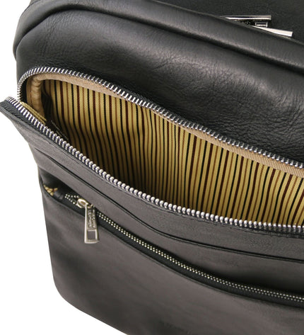 TL142205 – Melbourne - leren laptop backpack