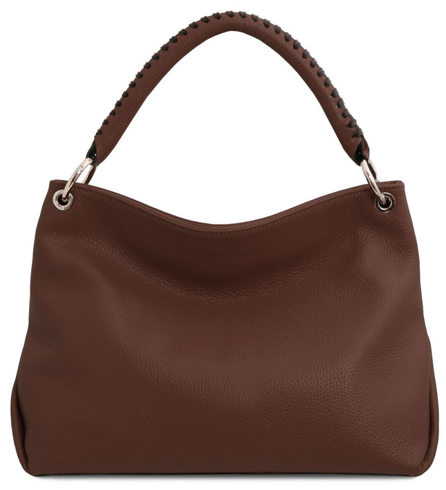TL142087 – TL Bag - Soft leren shoulder bag