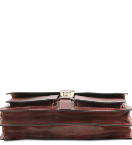 TL141825 – Assisi - leren briefcase 3 compartments