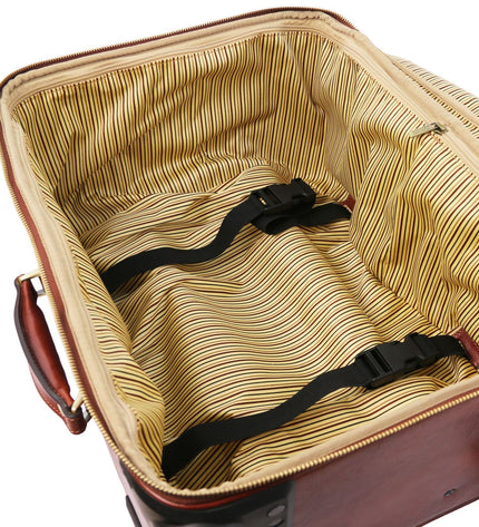 TL141911 – TL Voyager - 4-wielige verticale leren trolley