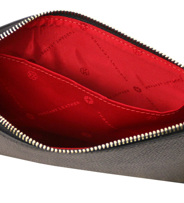 TL142461 – Diva - leren clutch with chain strap