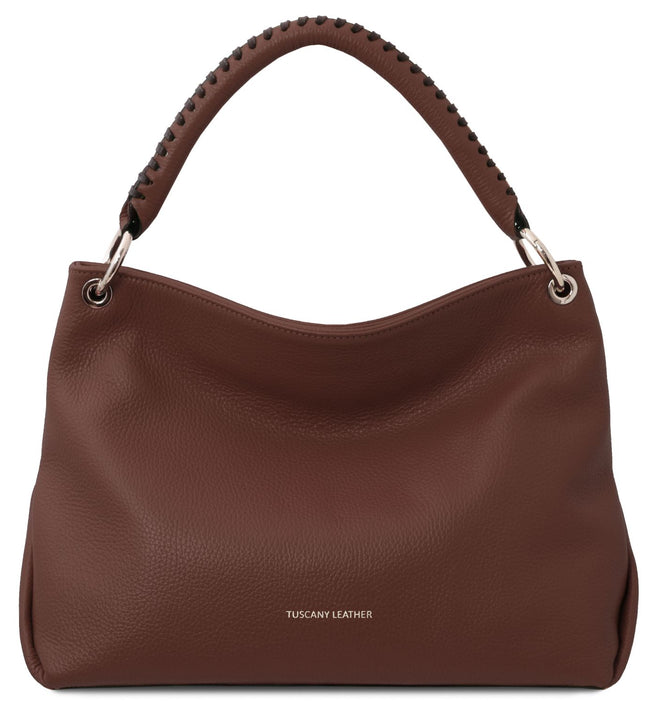 TL142087 – TL Bag - Soft leren shoulder bag