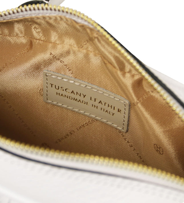 Tuscany Leather – Mousse - Leather handbag – Wit (TL142447)