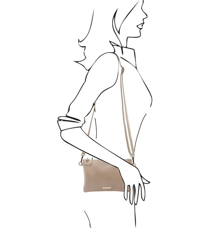 TL142029 – TL Bag - Soft leren clutch