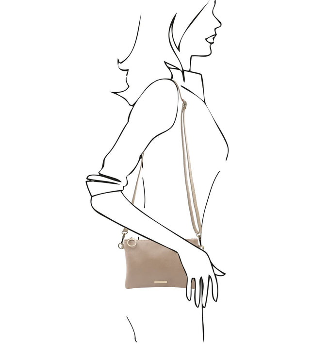 TL142029 – TL Bag - Soft leren clutch