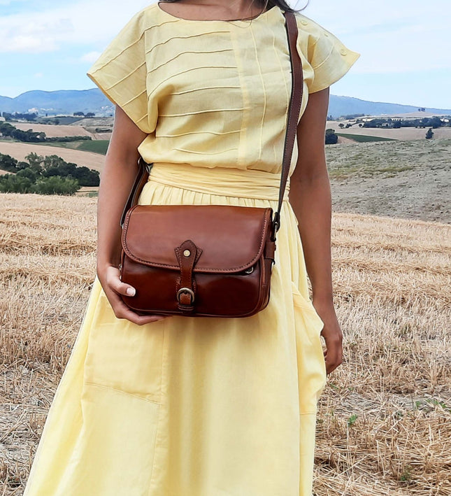 TL142020 – Alessia - leren shoulder bag