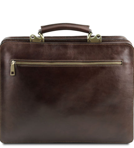 TL141268 – Venezia - leren briefcase 2 compartments