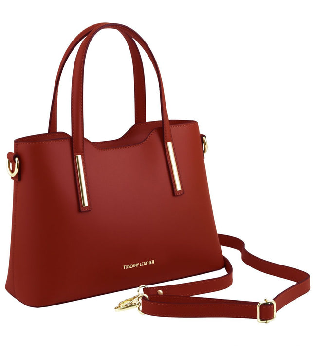 TL141521 – Olimpia - leren tote - Small size
