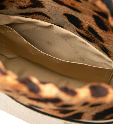 TL142510 – Croque - Croc print leren handbag