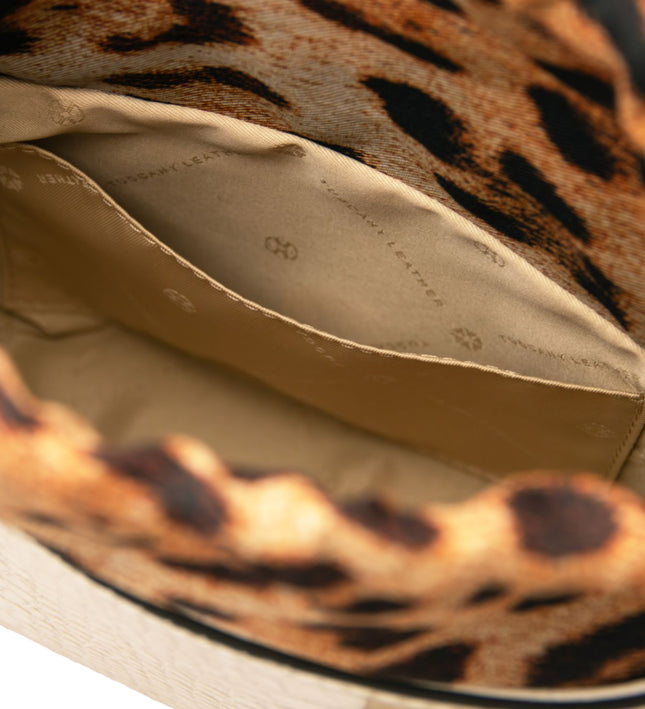 TL142510 – Croque - Croc print leren handbag