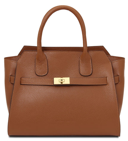 TL142507 – Origami - leren tote