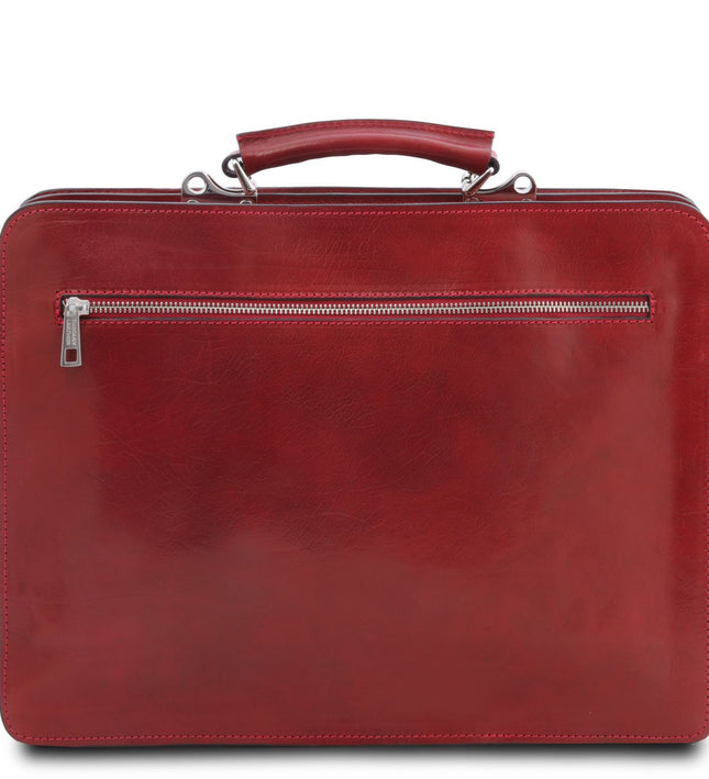 TL141268 – Venezia - leren briefcase 2 compartments