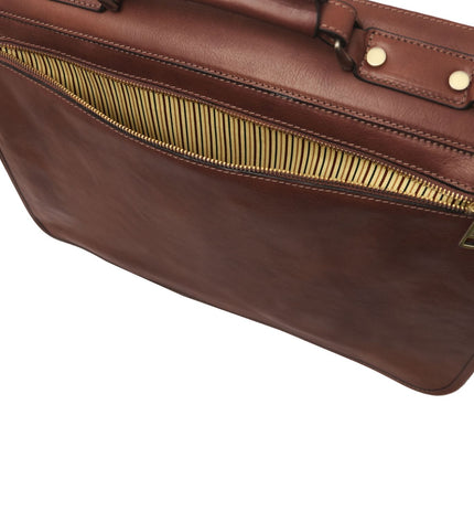 TL142073 – Ancona - leren messenger bag