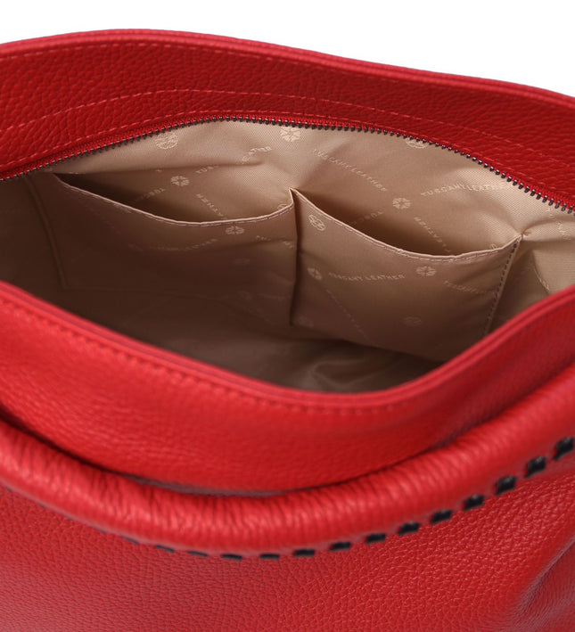 TL142087 – TL Bag - Soft leren shoulder bag