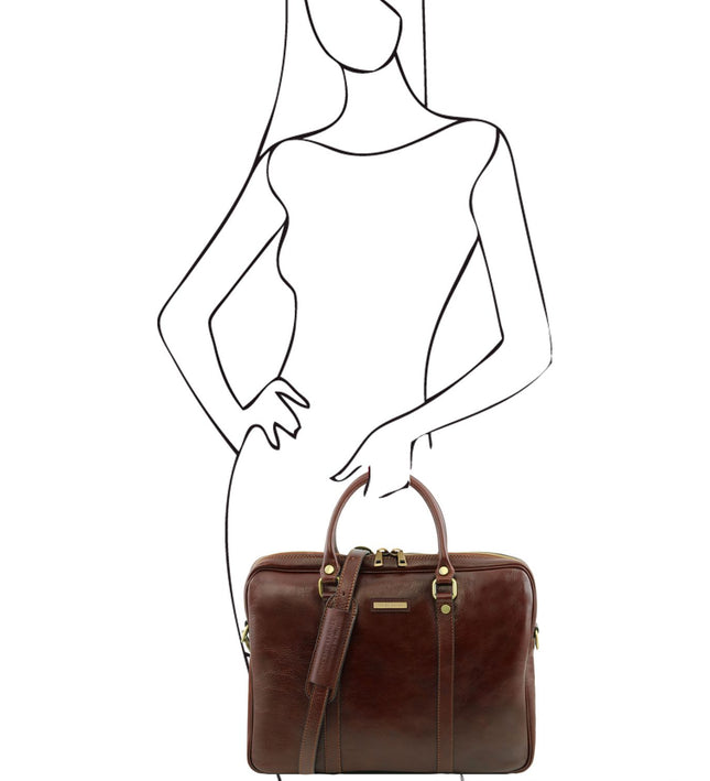 TL141283 – Prato - Exclusive leren laptop case