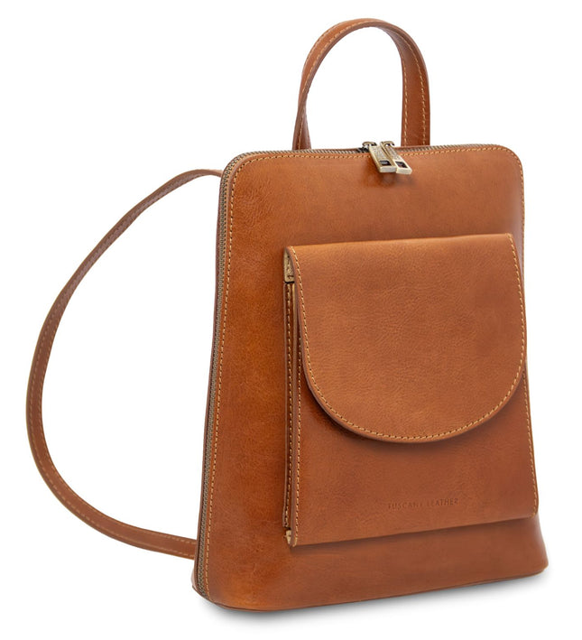 TL142410 – Paris - Small leren backpack for women