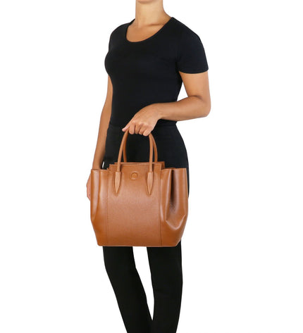 TL141727 – Tulipan - leren handbag