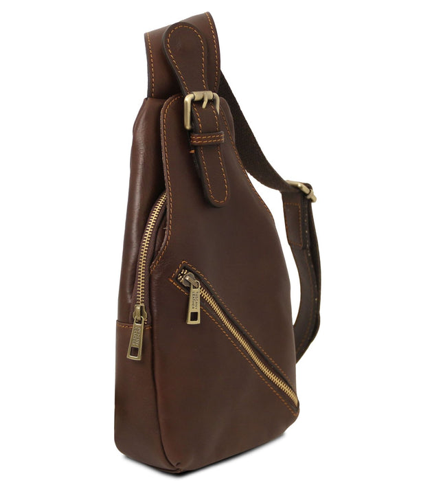 TL142423 – Kevin - leren crossover bag