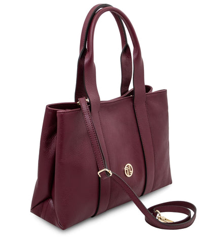 TL142415 – Callie - Soft leren shoulder bag