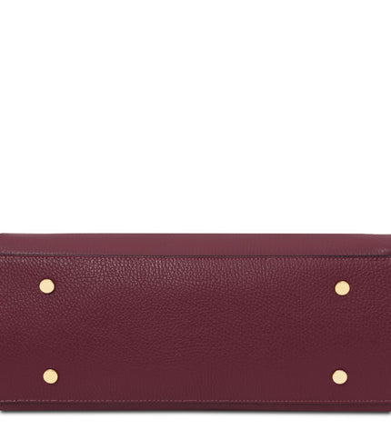 TL142507 – Origami - leren tote