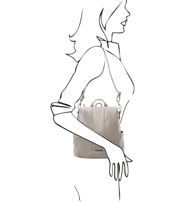 TL142138 – TL Bag - Soft leren backpack