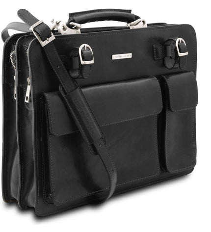 TL141268 – Venezia - leren briefcase 2 compartments