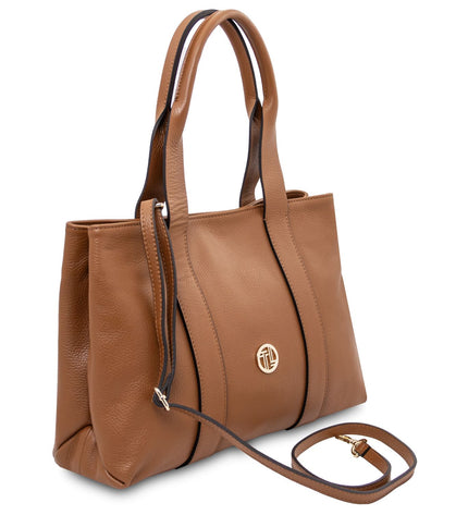 TL142415 – Callie - Soft leren shoulder bag