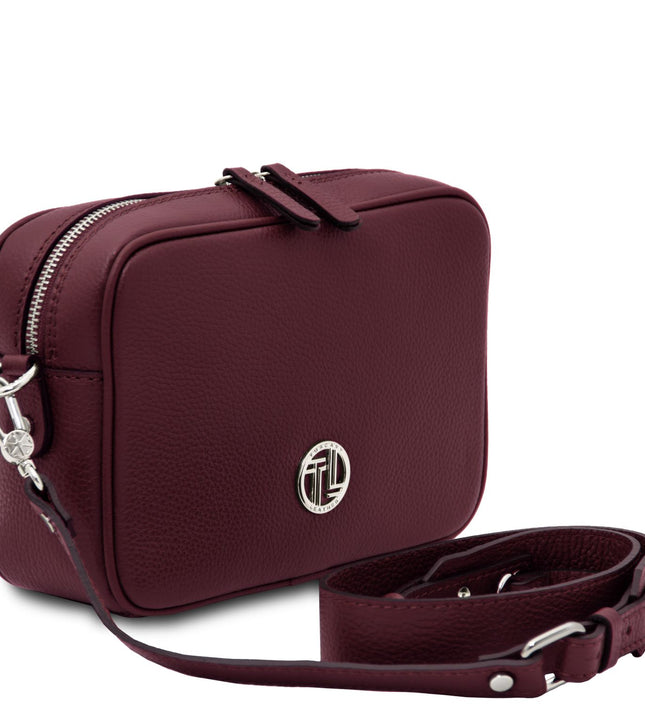 TL142499 – Cubetto - leren shoulder bag