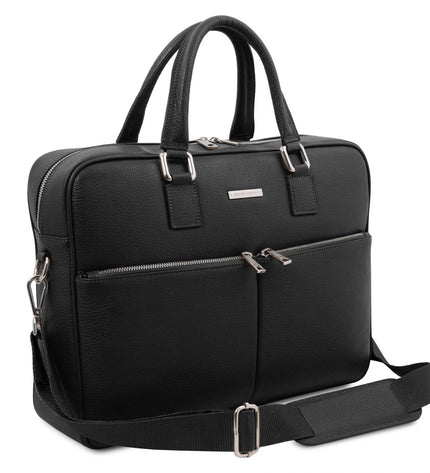 TL141986 – Treviso - leren laptop briefcase